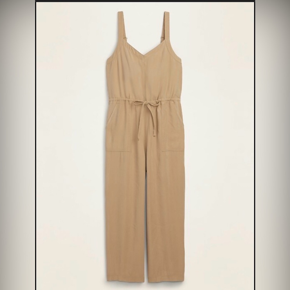 Women's Tan Jumpsuit by Old Navy
